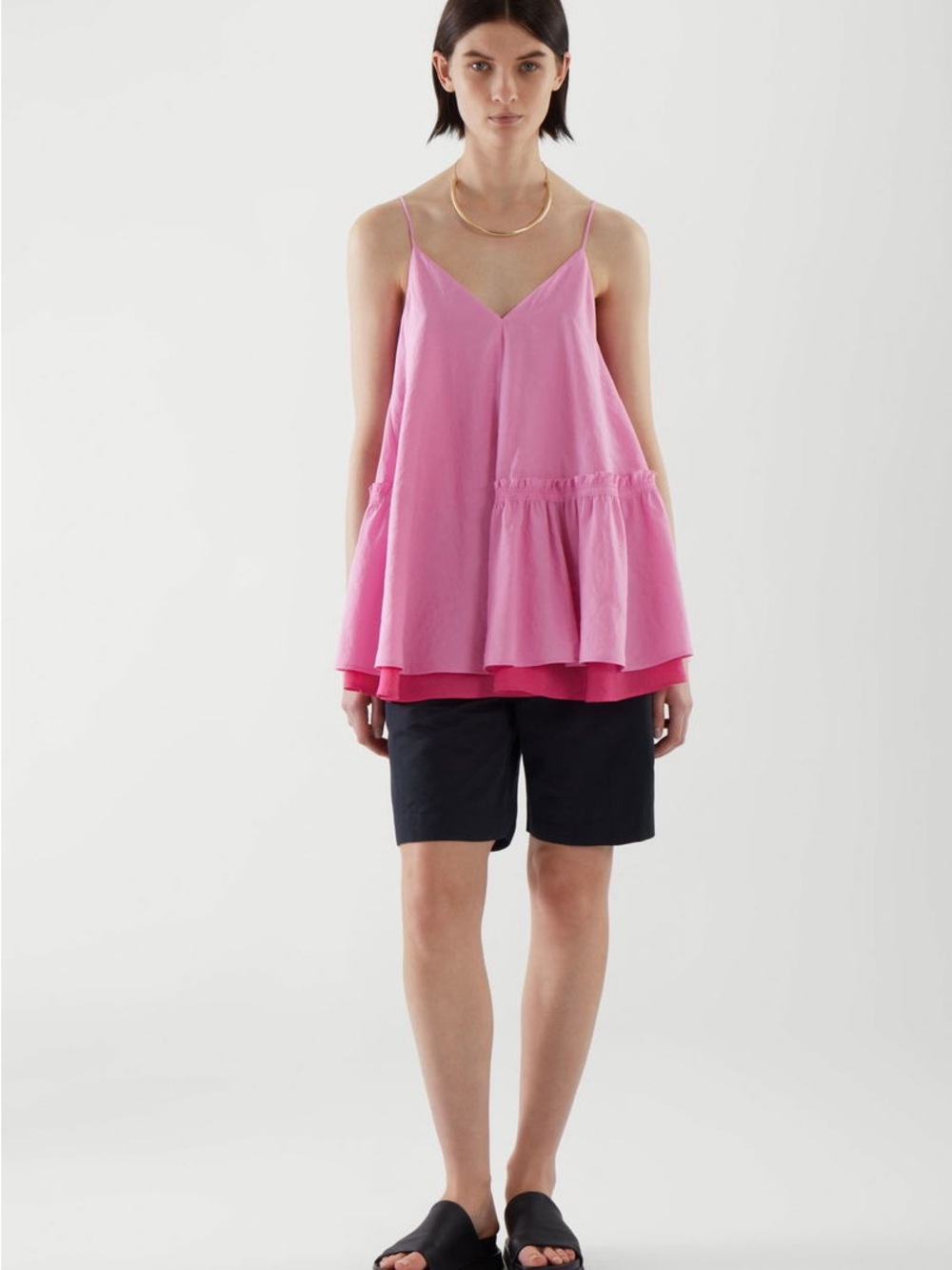 Cos Tiered Vest Top View 3